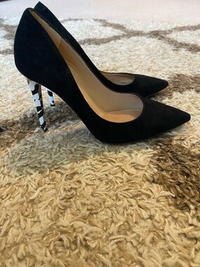 Diane von Furstenberg zebra heels